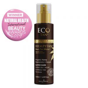Eco Tan Hempitan Body Tan Water, Organic Hemp Tanning Water